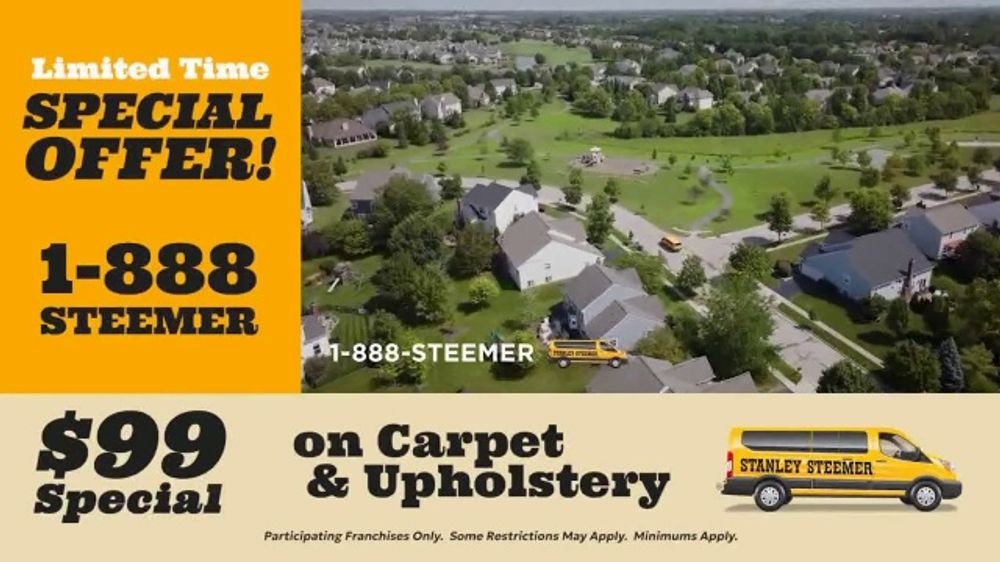 Stanley Steemer Limited Time: $99 Special – 2026 TV Commercial (Flooring Industry)