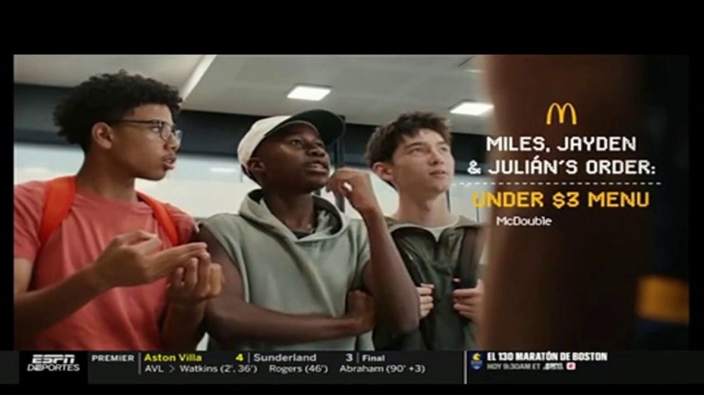 McDonald´s Miles, Jayden y Julián – 2026 TV Commercial (Spanish)