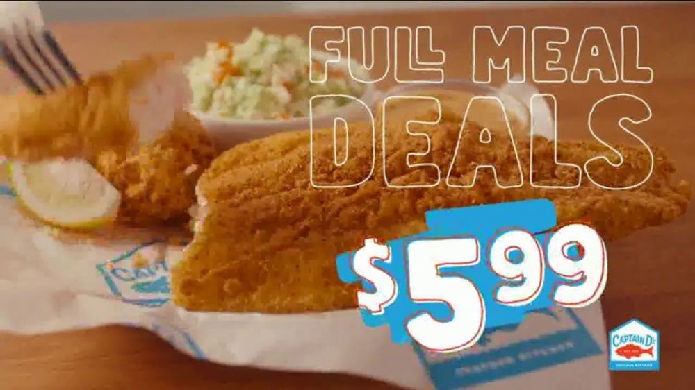 Captain D’s Full Meal Deals: Loaded Up – 2026