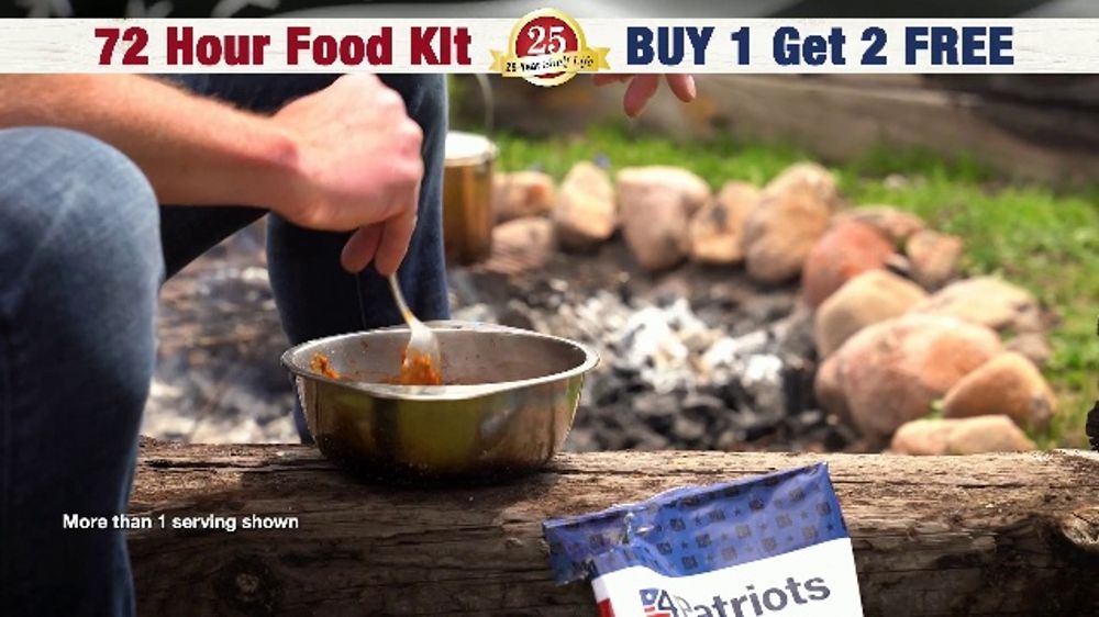 4Patriots 72‑Hour Survival Food Kit: Ian – Get You Through an Emergency – 2026