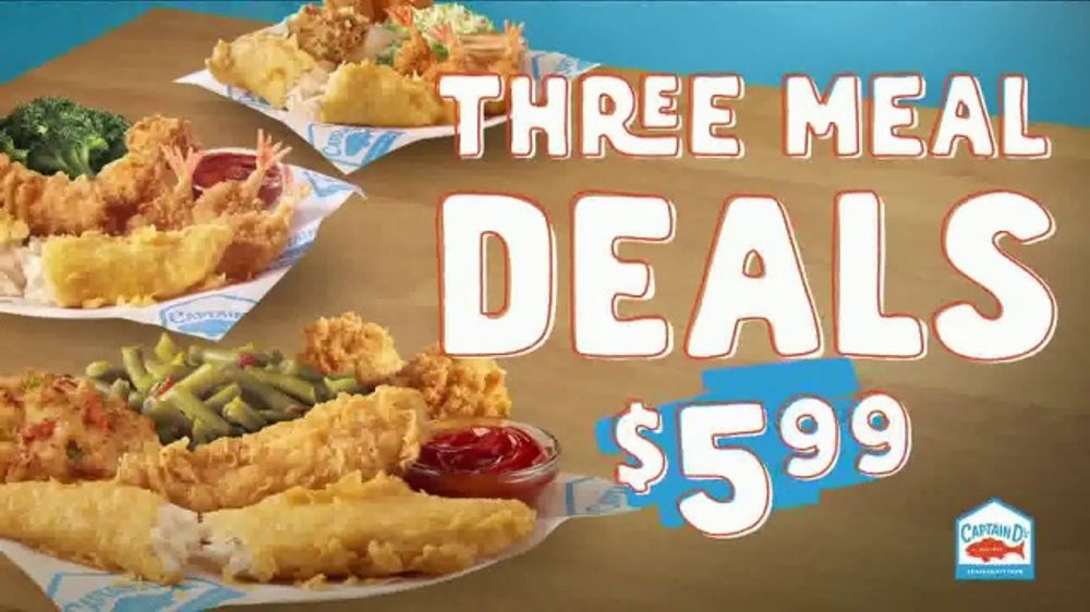 Captain D’s Three Meal Deals: $5.99 – 2026