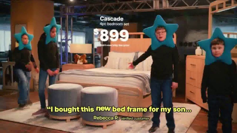 Bob's Discount Furniture Five Stars: Cascade Bedroom Set – 2026 