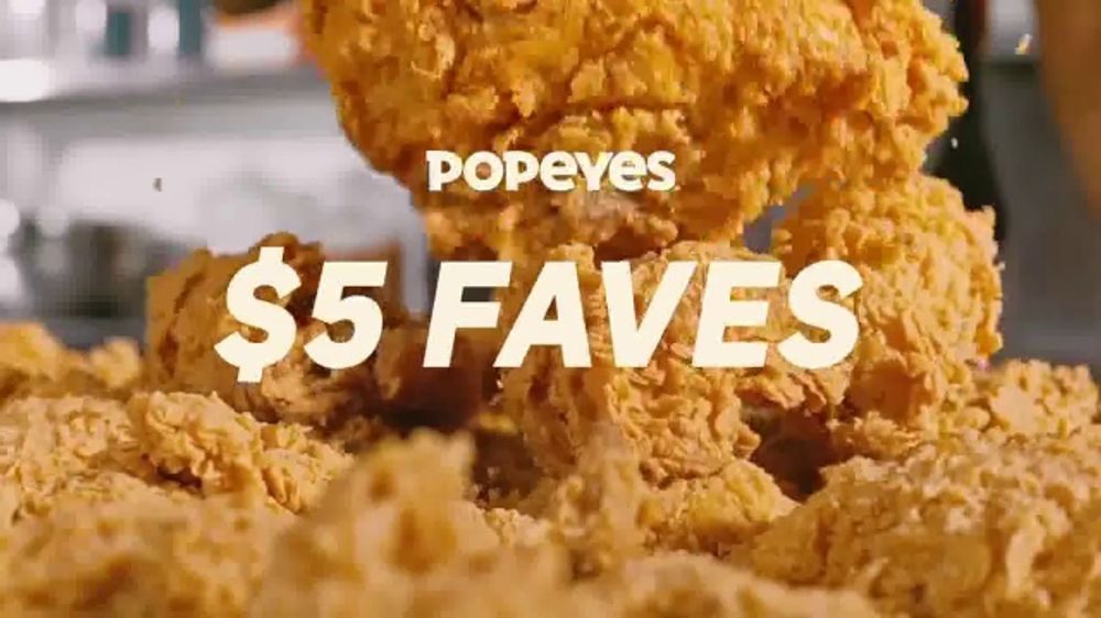 Popeyes $5 Faves – 2026 – “Nadie te está deteniendo”  (Spanish)