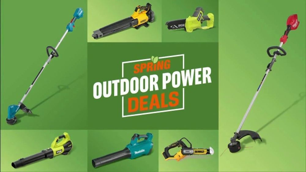 The Home Depot Spring Outdoor Power Deals “Pick Your Power” + 2026 