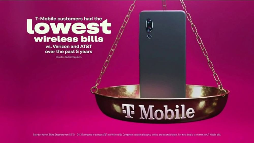 T-Mobile Savings and Benefits 2026 – “Scales: Wireless Bills” 