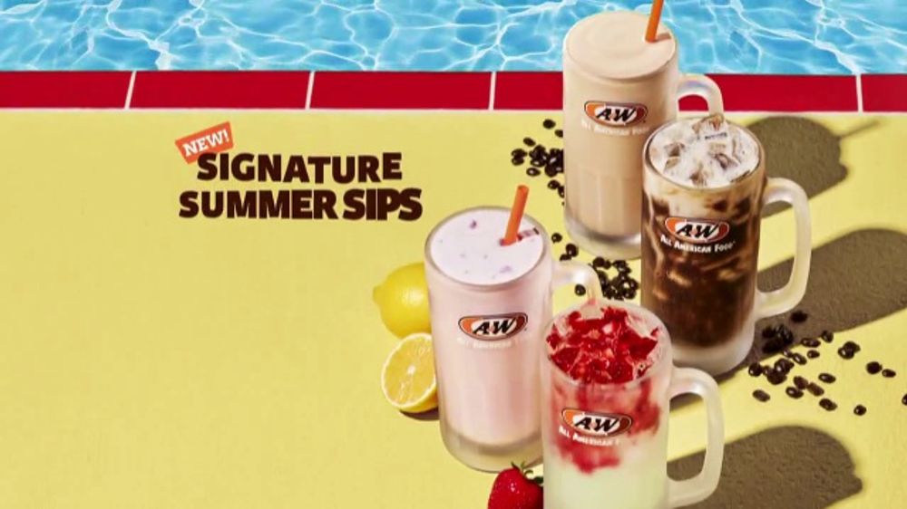 A&W Restaurants + Signature Summer Sips + 2026
