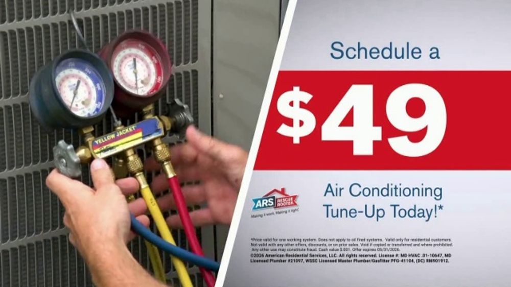 ARS Rescue Rooter Spring Is Here: $49 Tune‑Up + 2026