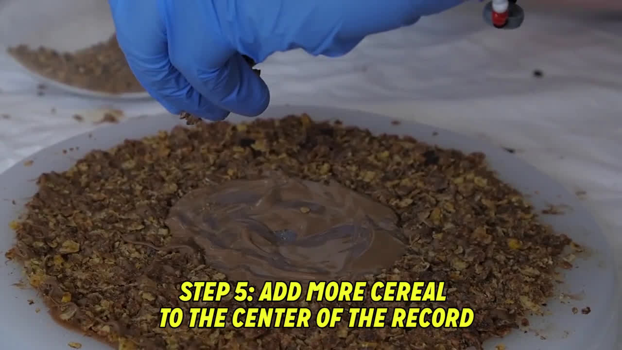  KELLOGG’S® CHOCOLATE DROPS FIRST EVER RECORD MADE OF CEREAL