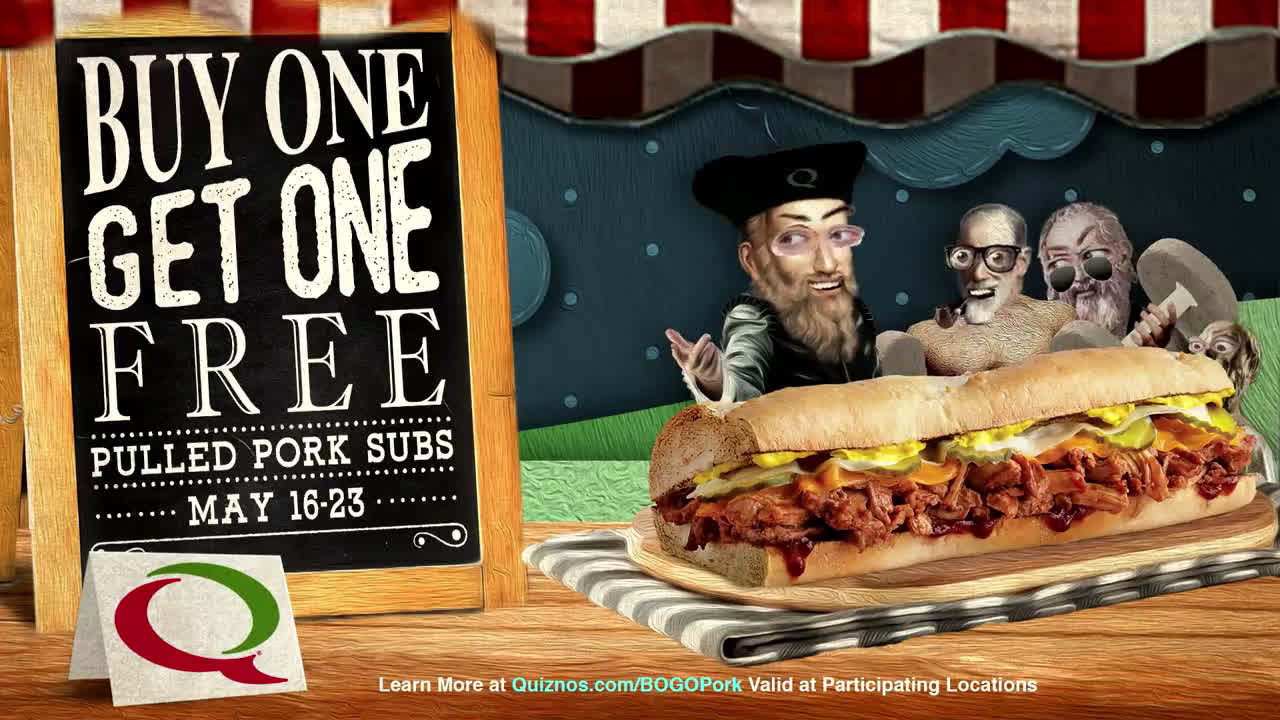 The Best Quiznos TV Commercials ads in HD, pag