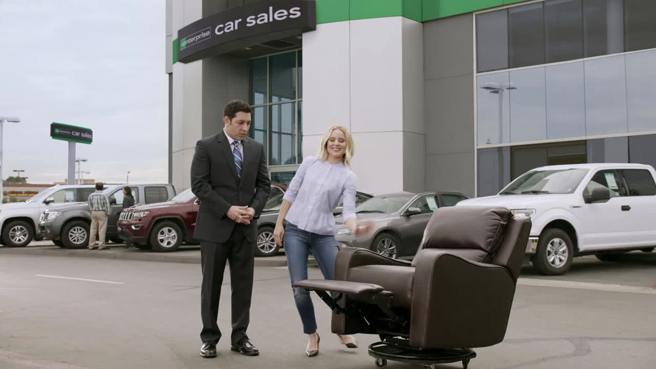 Enterprise Kristen Bell’s TradeIn Enterprise Car Sales Ad Commercial