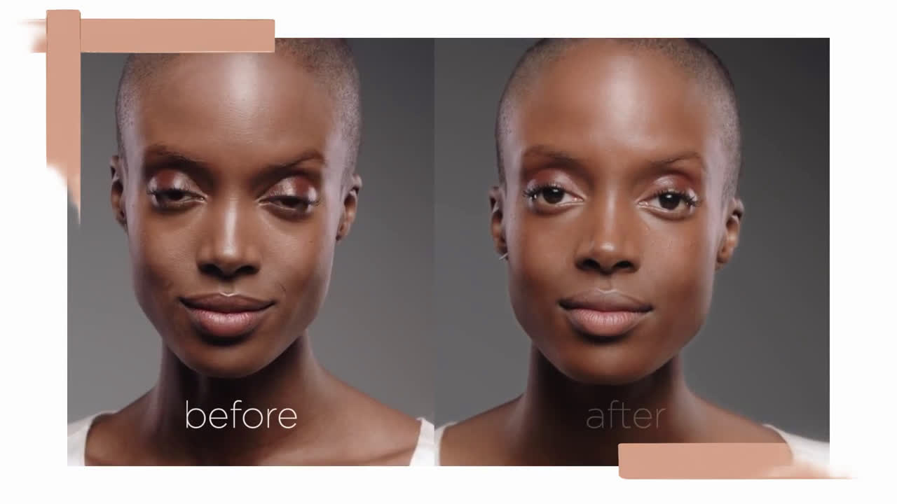  Sara Sampaio on set with LUMINOUS SILK FOUNDATION by Giorgio Armani