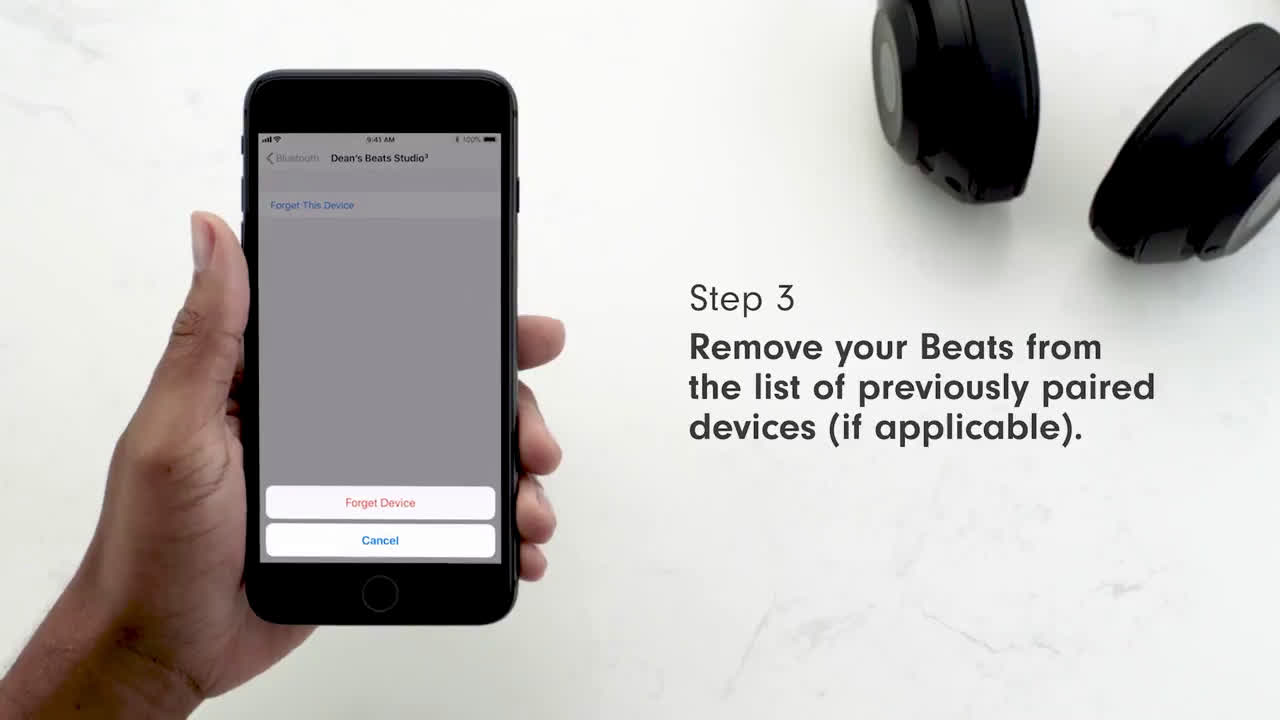 Beats By Dre How to Pair Your Beats to an iPhone Troubleshooting