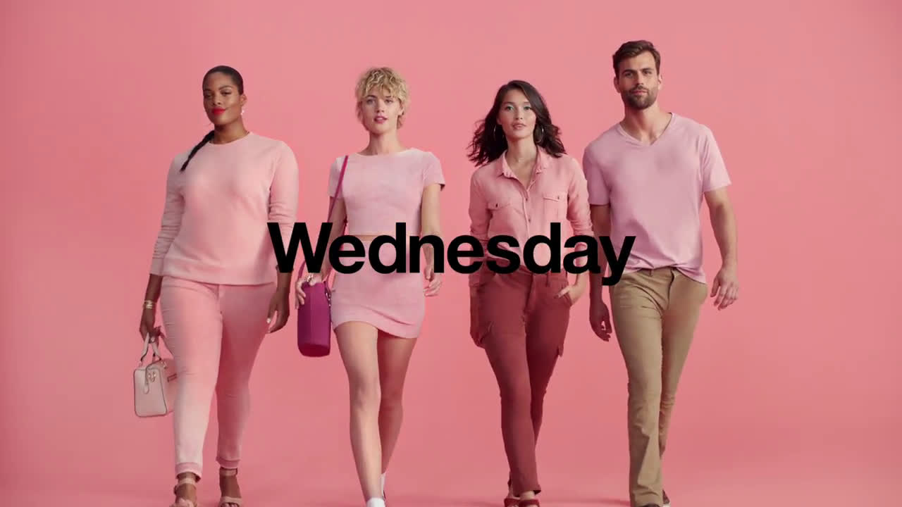 Target Hooray, Pink Day ala Target! Ad Commercial on TV