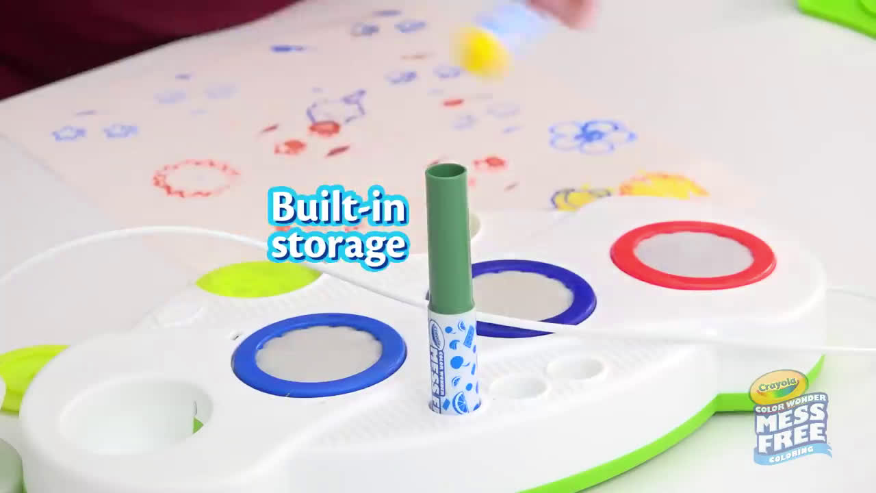 Color Wonder Scented Light Up Stamper || Crayola Product Demo
