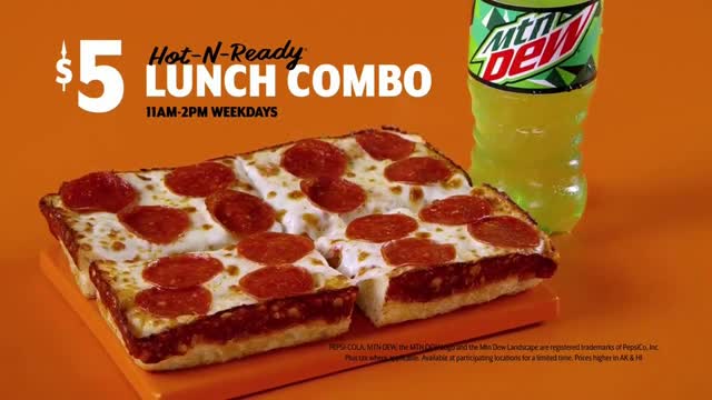 Little Caesars Pizza $5 Hot-N-Ready Lunch Combo - Combo ...