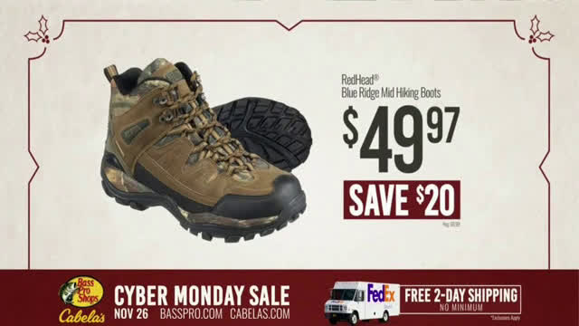 bass pro shop hiking boots