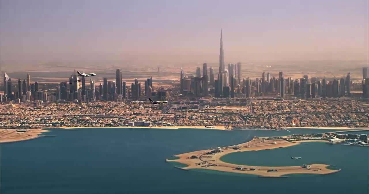  Together we soar | UAE National Day Formation Flight | Emirates, Etihad, flydubai & Air Arabia