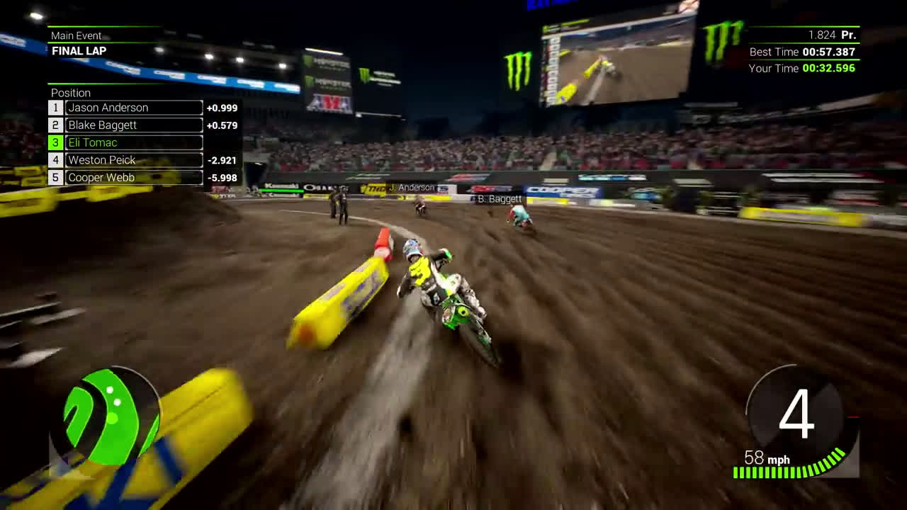  Monster Energy Supercross - The Official Videogame 2 - First gameplay reveal 2018