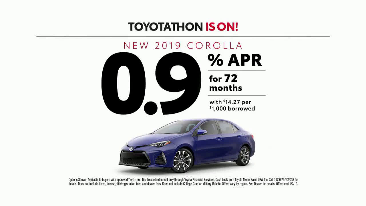 Toyota Toyotathon YearEnd Savings Ad Commercial on TV