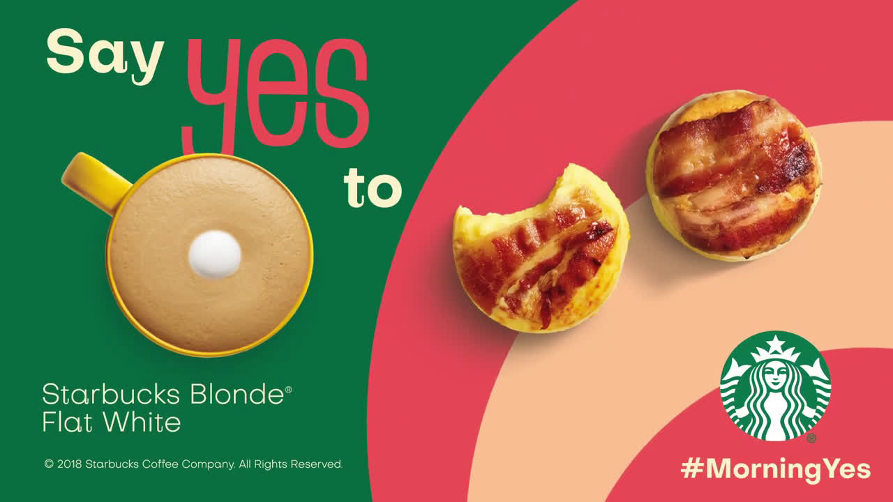 Starbucks #MorningYes: Perfect Pairing Ad Commercial on TV