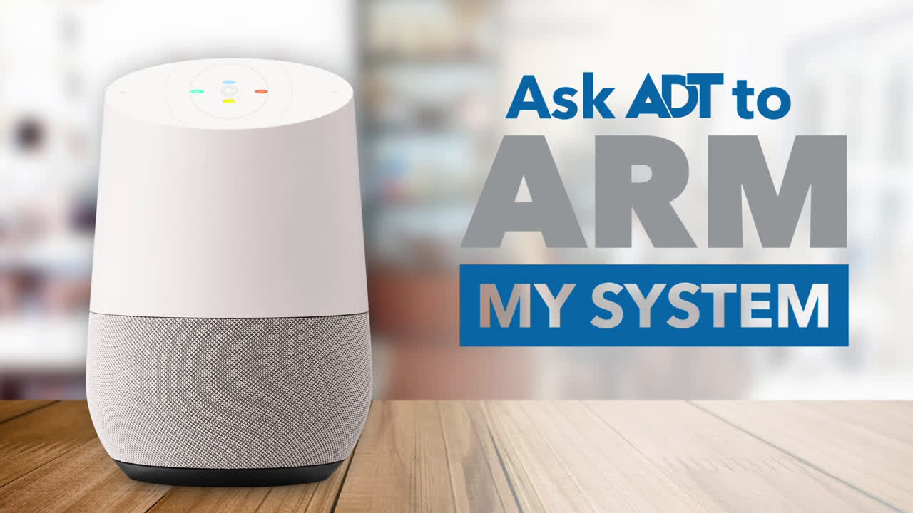 ADT Google Assistant Arm Your System Through Voice Commands Ad