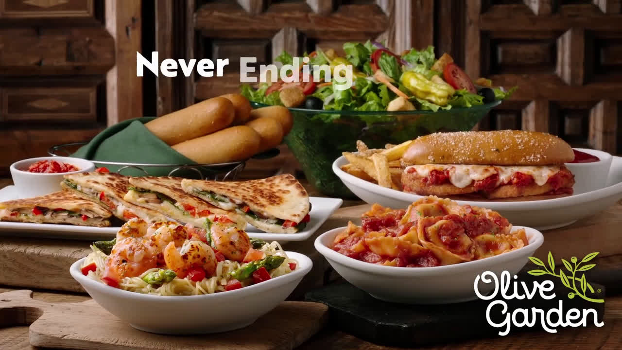 Olive Garden Lunch Duos At Olive Garden Ad Commercial On Tv