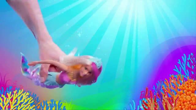 barbie sparkle lights mermaid