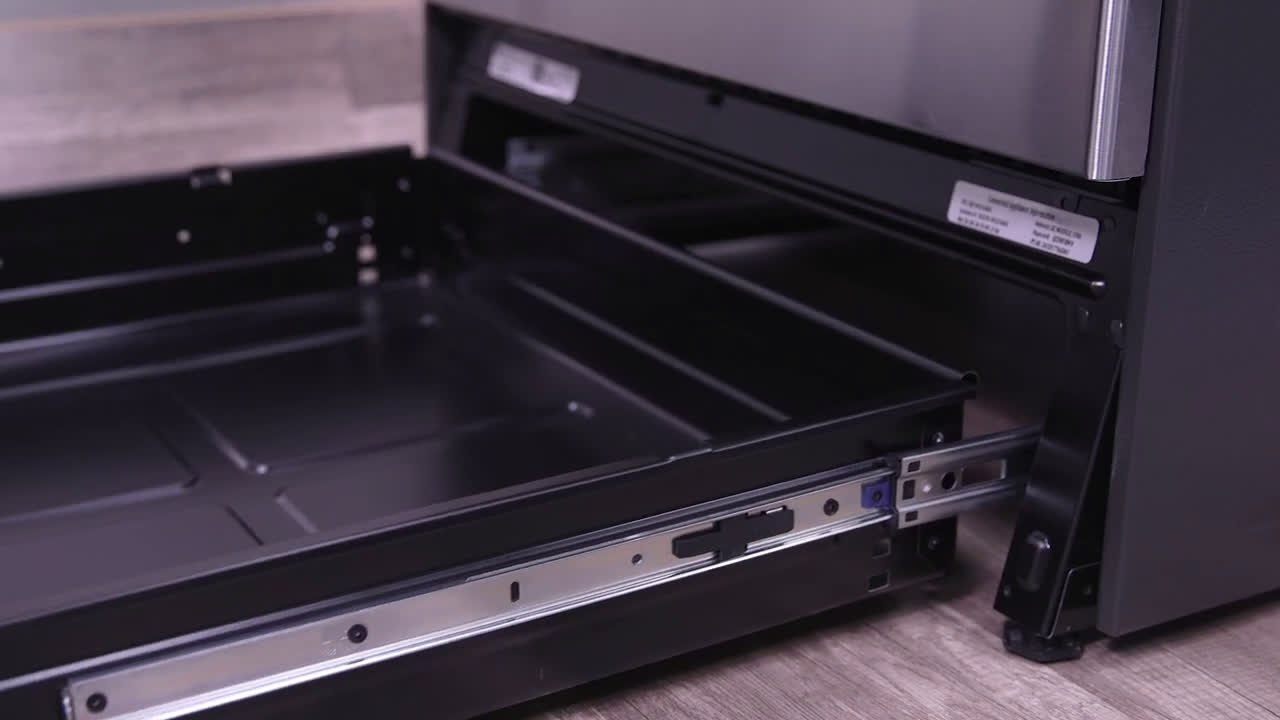 General Electric Soft Close Oven Storage Drawer Removal and