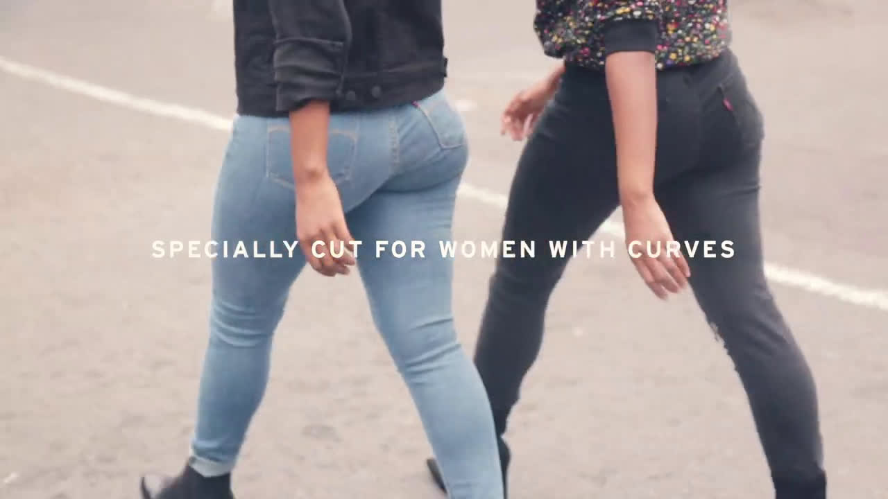 women's levi's curvy jeans