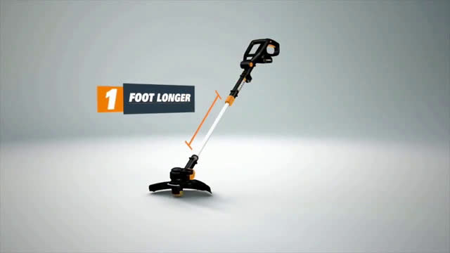 worx gt revolution cordless string trimmer