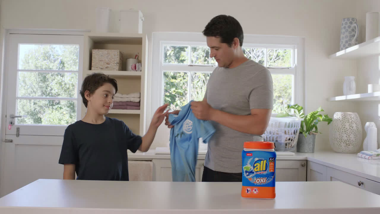 All Laundry Detergent OXI for All of Life’s Messy Firsts Ad Commercial