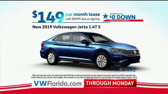  4th of July Sales - Jetta & Tiguan