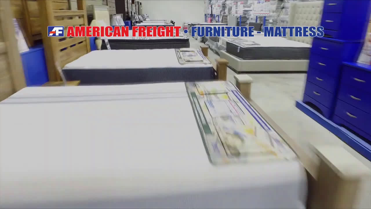 American Freight Furniture Summer Mattress Blowout Ad Commercial on TV