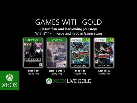  September 2019 Games with Gold