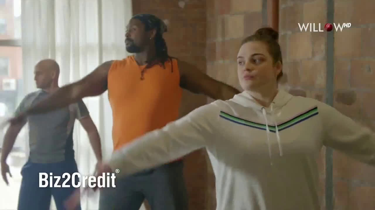  people in a yoga studio