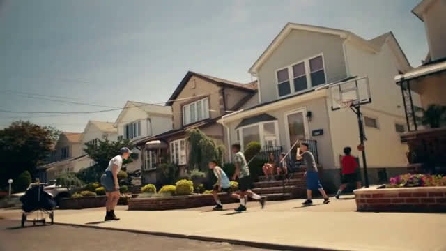  Children play a fun game of Basketball