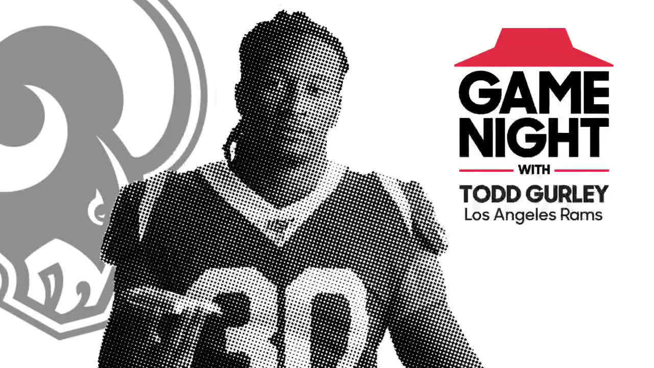  $7.99 Large 3-Top, Hut Hut Win: Todd Gurley