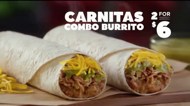  Carnitas Combo Burrito - Just Listen