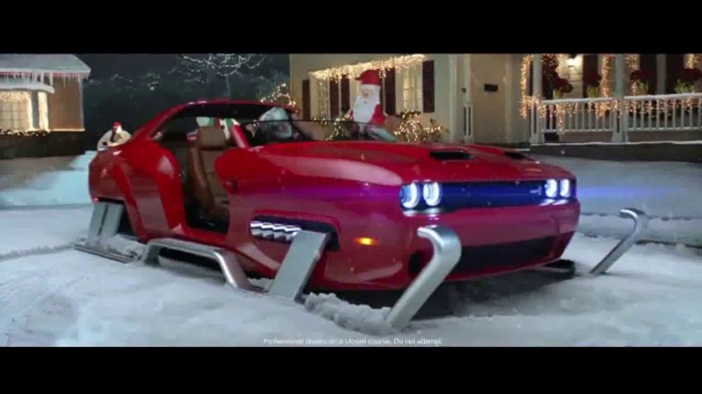 Dodge Bill Goldberg Super Santa Ad Commercial on TV