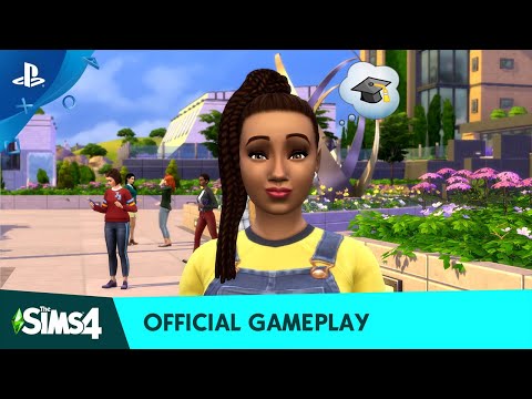  The Sims 4 Discover University - Official Gameplay Trailer | PS4