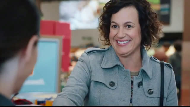  The girl and the products 