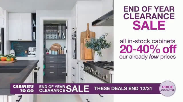  End of Year Clearance Sale - Get Your Dream Kitchen