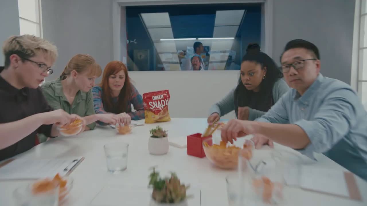 Cheezit It's thin and crispy Ad Commercial on TV