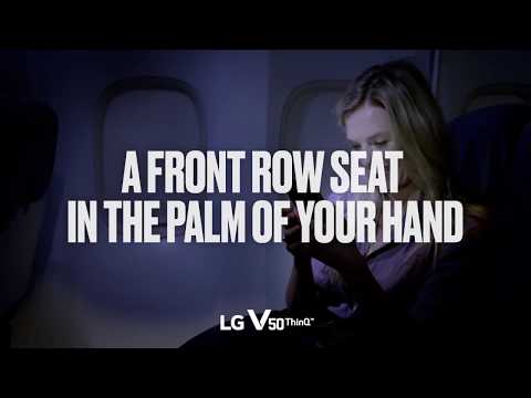  V50 ThinQ™ 5G – OLED FullVision™ Display