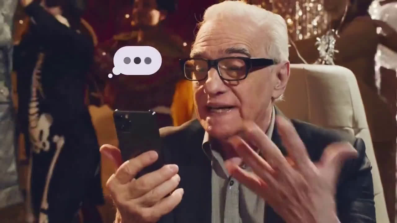  Jonah Hill hablando por chat con Martin Scorsese