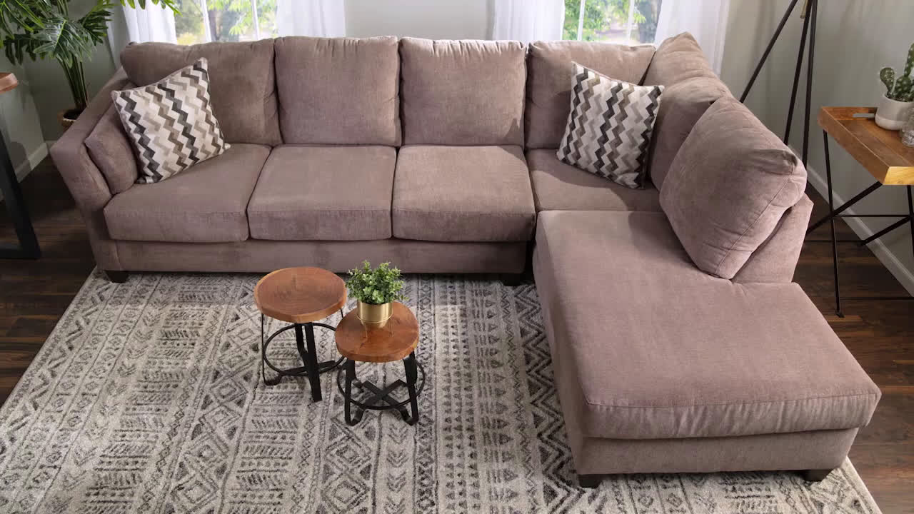 Bob S Discount Furniture Virgo Sectional For Only 799 Ad Commercial On Tv