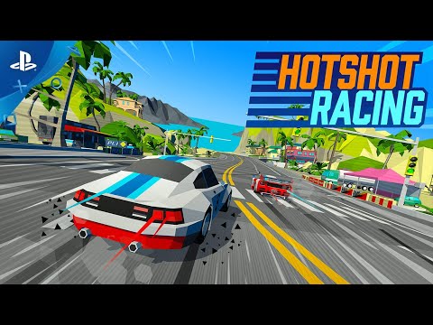  Hotshot Racing - Reveal Trailer | PS4
