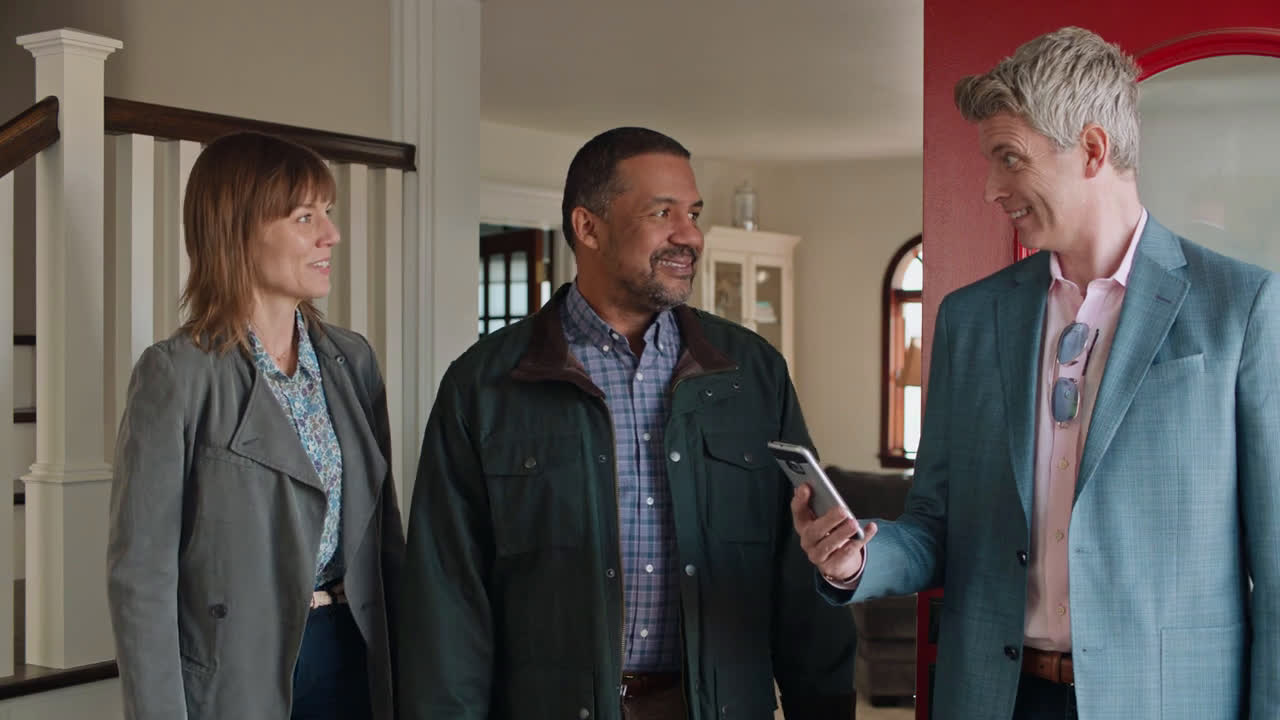  three people in a hot-air balloon