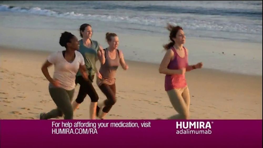 What song plays in the Humira treatment commercial?