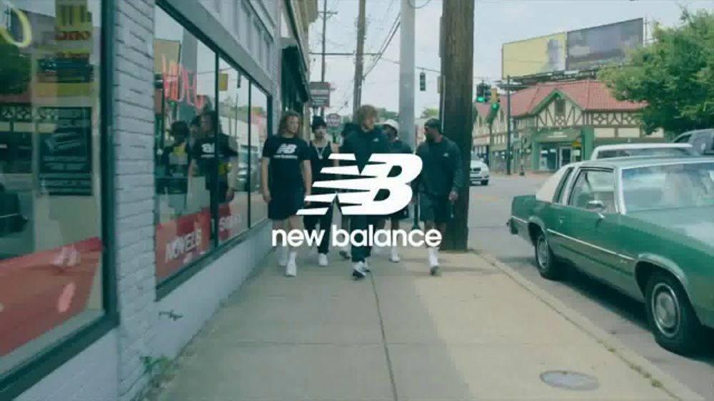 What song plays in the New Balance Made in USA ad?